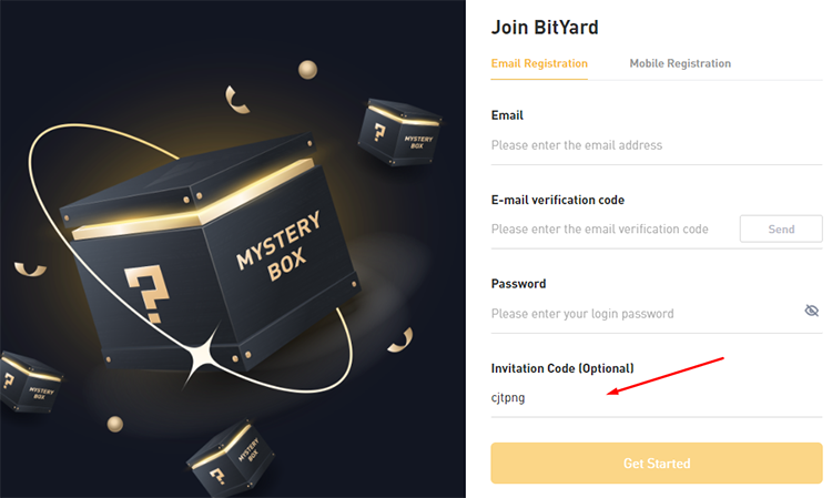 Sàn Bityard tặng $258 - Bityard bonus
